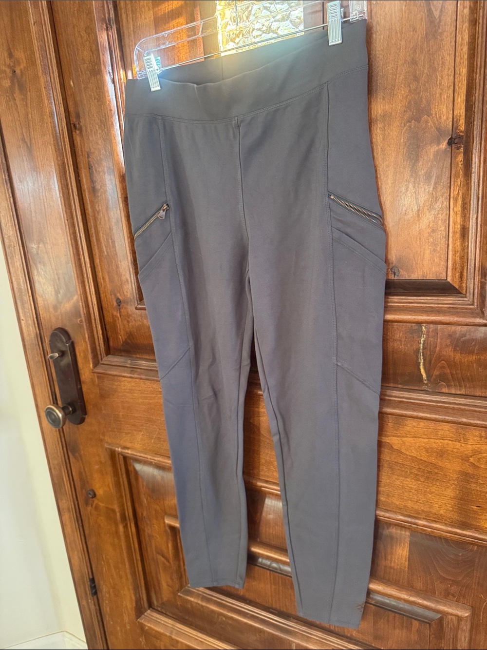 Legendary Whitetails Charcoal Utility Leggings with Zip Pockets